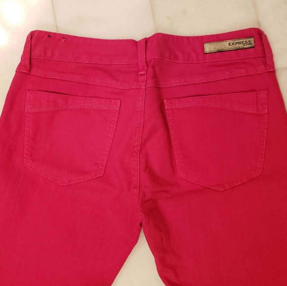 NWOT Express Zelda Ultra Low Rise Slim Fit Jeans 4 - Picture 3 of 6